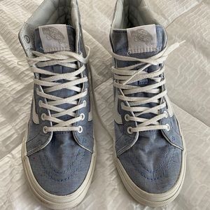 Vans High Top Shoes Size 7.5
